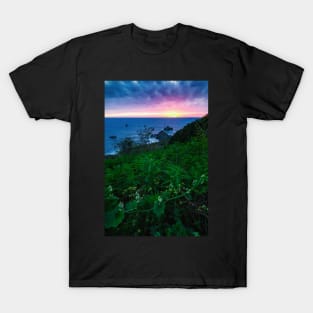 Sunset at Killer Whale Rock T-Shirt